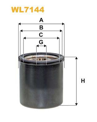 WIX Filters WL7144 Oil Filter