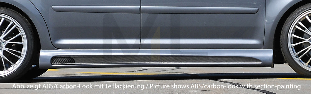 Rieger 00059204 VW 1T Touran Side Skirt 1 | ML Performance UK Car Parts