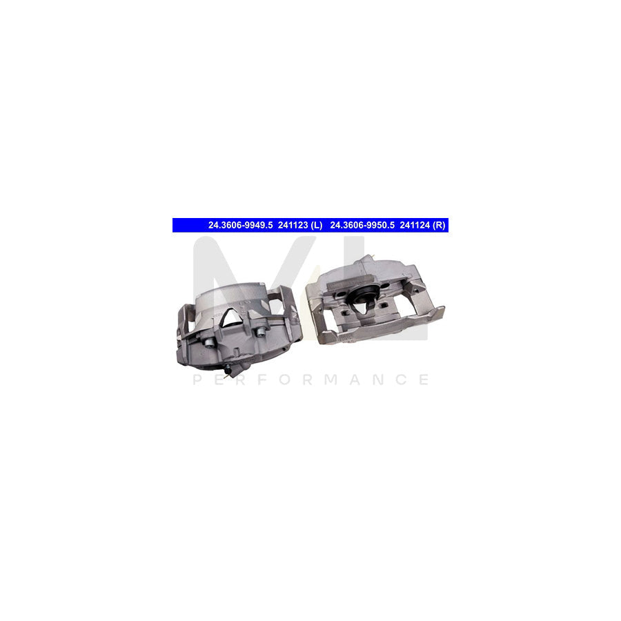 ATE 24.3606-9950.5 Brake Caliper without holder