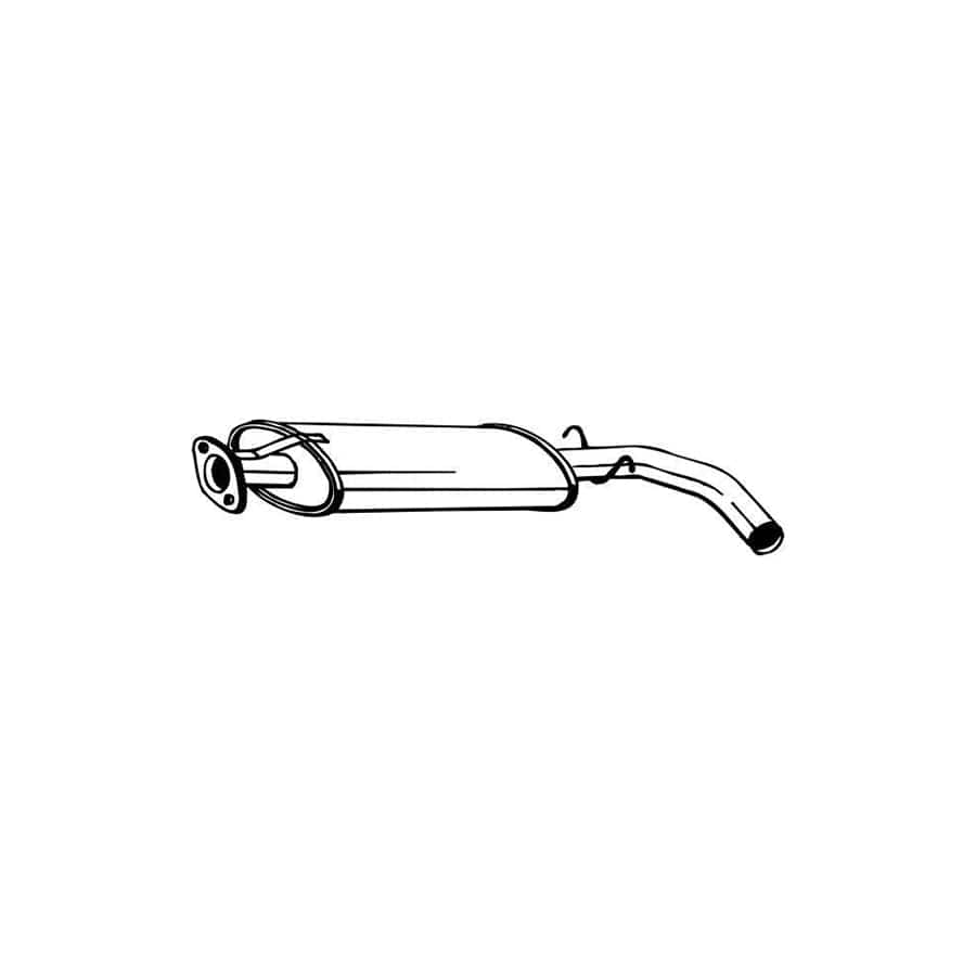 Bosal 115-799 Middle Silencer for Rover 100