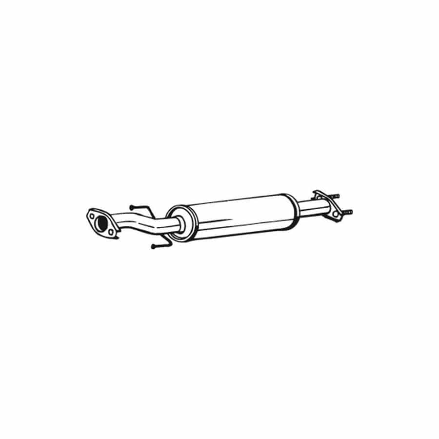 Bosal 141-385 Middle Silencer for Daewoo Matiz