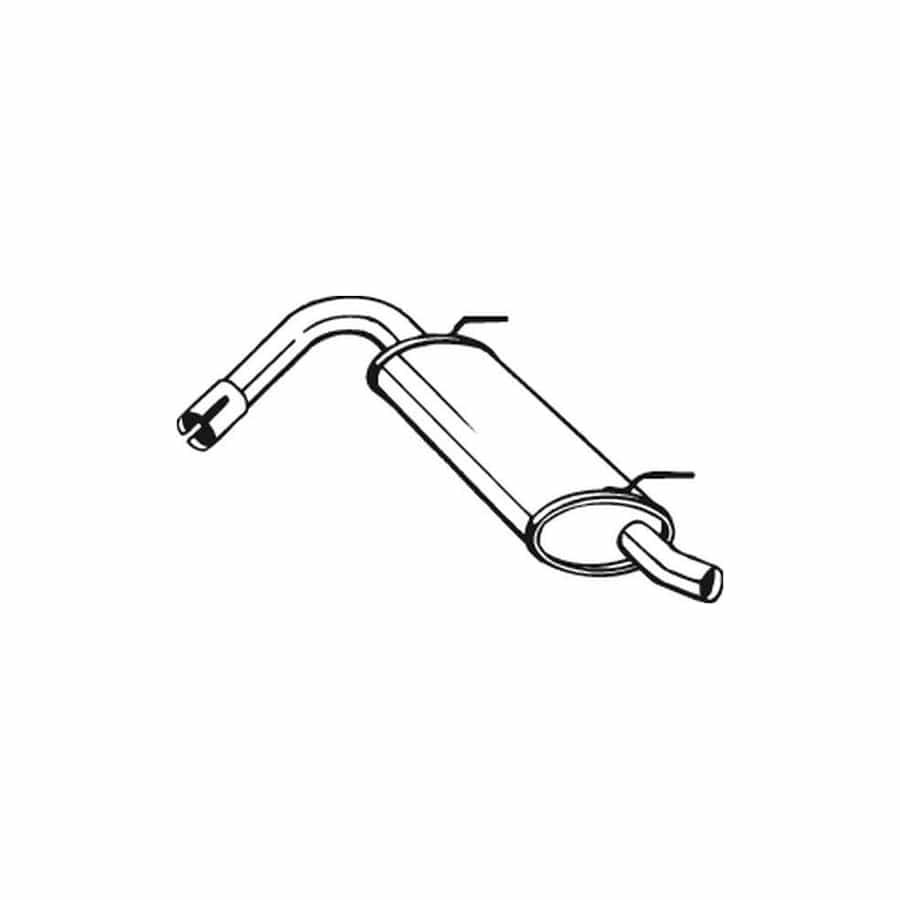 Bosal 148-005 Middle Silencer for Fiat Punto II Hatchback (188)