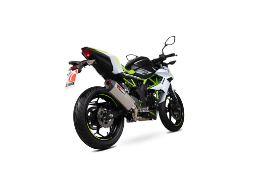 Scorpion RKA125TEO Kawasaki Z125 Serket Parallel Slip-On - Titanium Sleeve | ML Performance UK UK