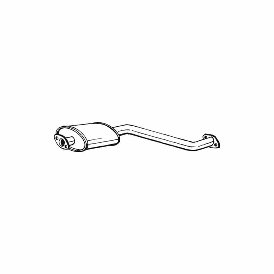 Bosal 145-421 Middle Silencer for Nissan Pick Up (D21)