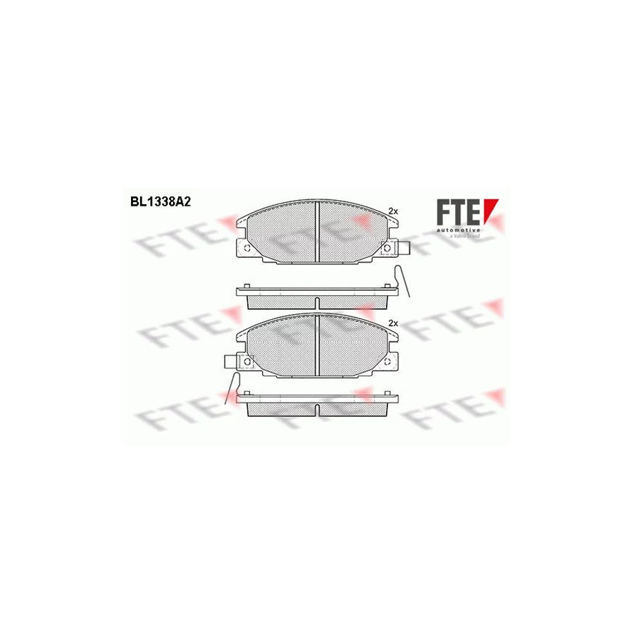 FTE Bl1338A2 Brake Pad Set