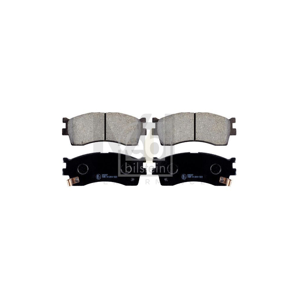 Febi Bilstein 170267 Brake Pad Set Front Axle, With Acoustic Wear Warning | ML Performance Car Parts