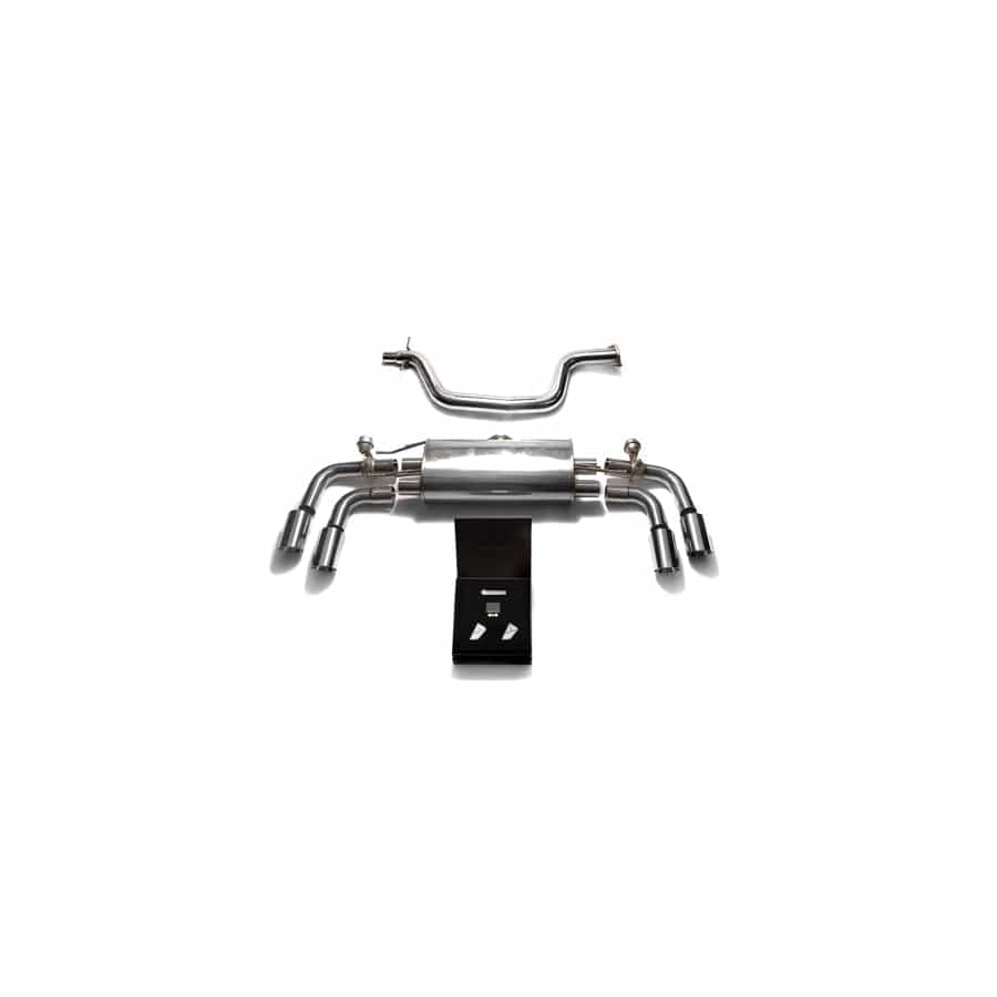 Armytrix AU8JT-QS11C Valvetronic Exhaust System Audi TT MK2 8J 2007-2014 with  Quad Chrome 3.5"