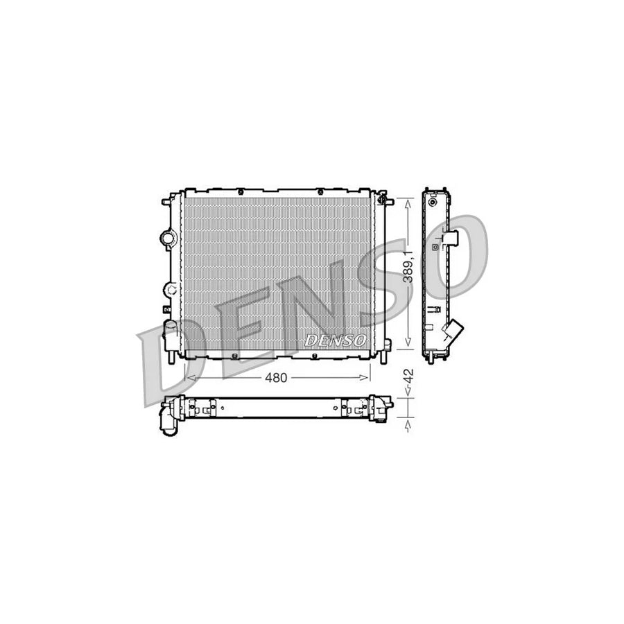 DENSO DRM23009 Engine Radiator