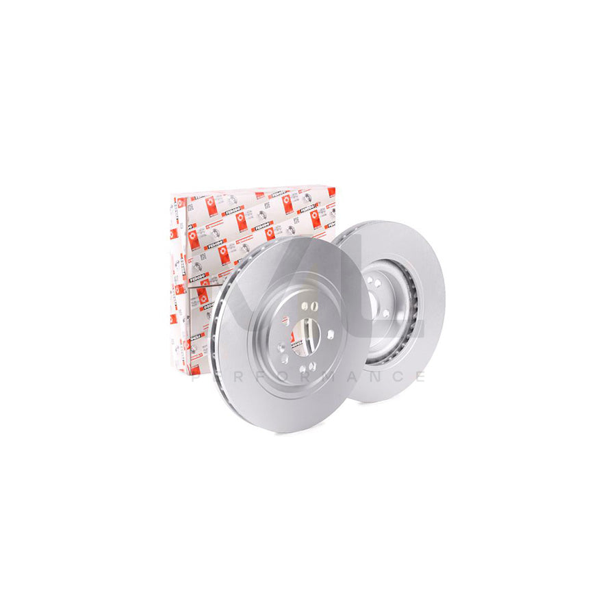 Ferodo Premier DDF1085C-1 Brake Disc Suitable for Mercedes-Benz Ml-Class (W163) Vented, Coated, With Bolts/Screws  - Pair