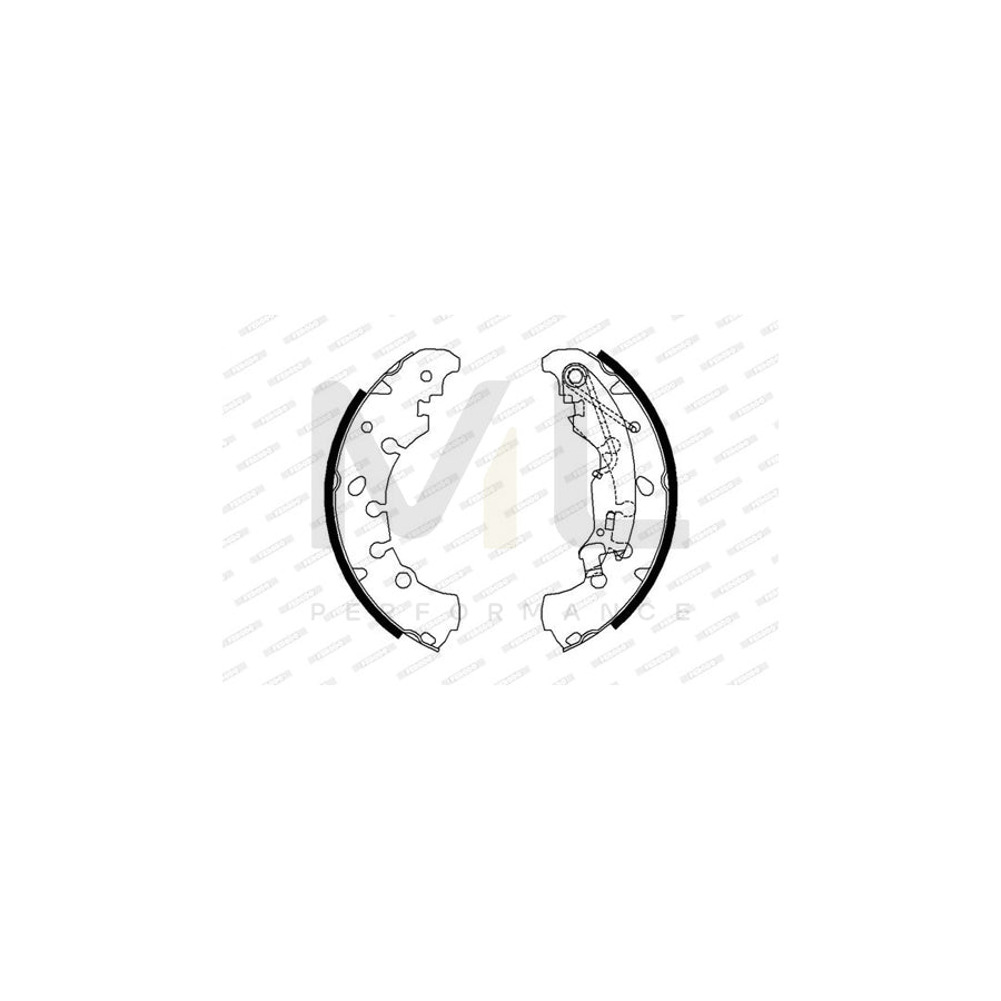 Ferodo Premier FSB681 Brake Shoe Set