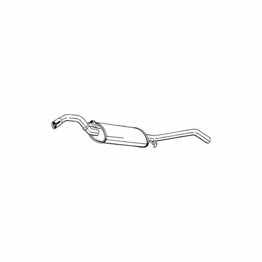 Bosal 279-385 Rear Silencer for VW Jetta Mk2 (19E, 1G2, 165)