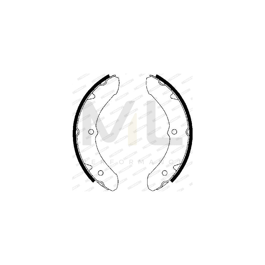 Ferodo Premier FSB4117 Brake Shoe Set for Toyota Land Cruiser