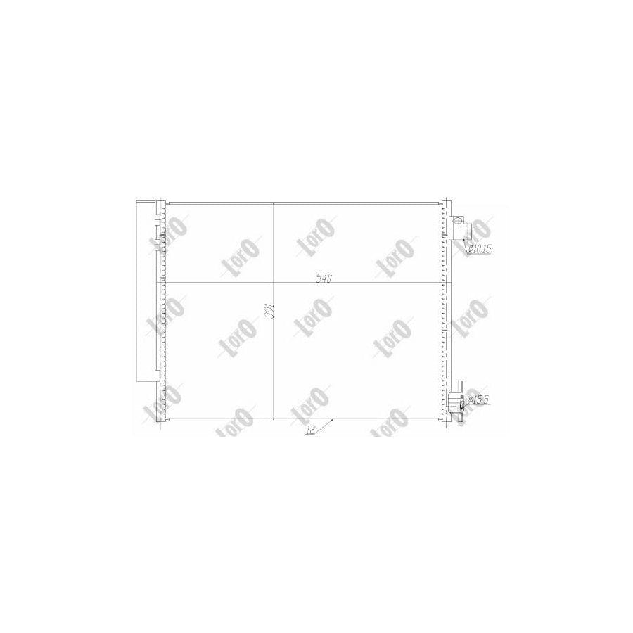 Abakus 0420160049 Air Conditioning Condenser