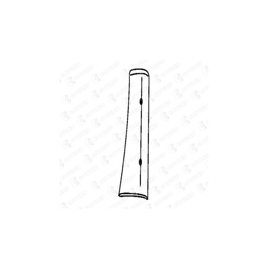 Covind Xf2/161 Air Deflector, Driver Cab