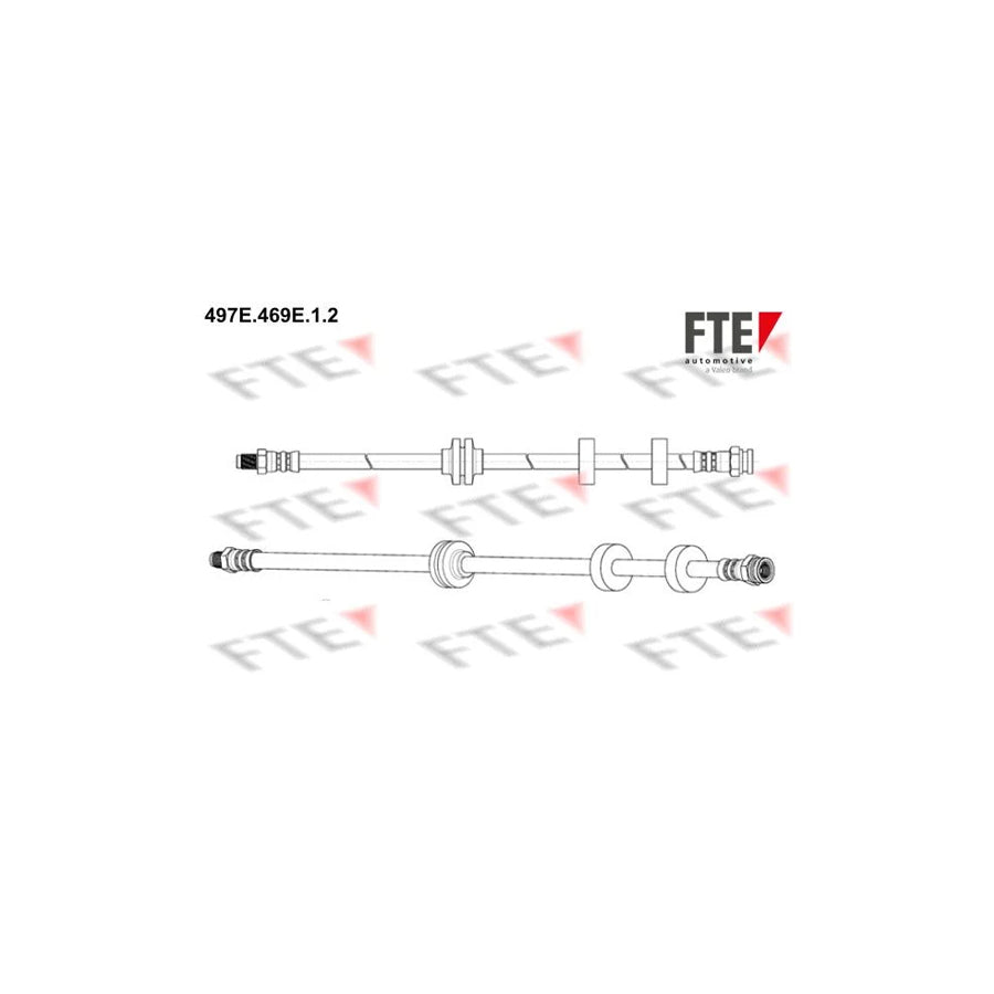 FTE 9240715 Brake Hose for Fiat Doblo