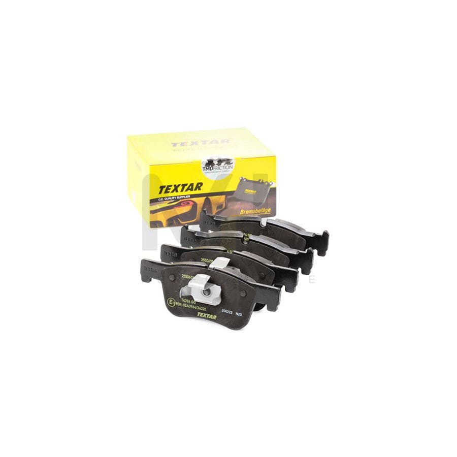 TEXTAR 2550601 Brake pad set prepared for wear indicator