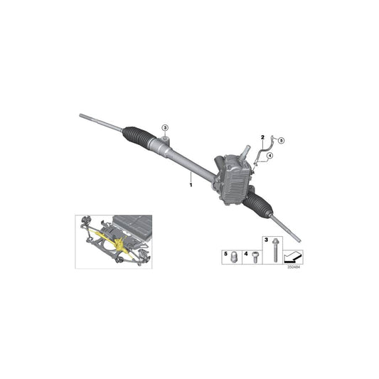 Genuine BMW 32106899330 Exch. Steering Box, Electr. (Inc. i3s 120Ah, i3s 94Ah Rex & i3s 120Ah Rex)