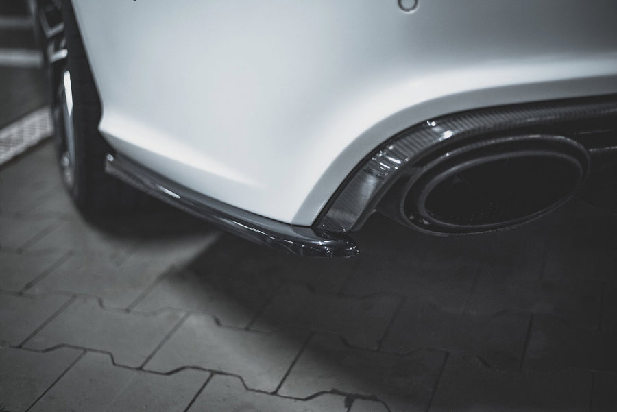 Maxton Design Audi RS6 C7 Rear Side Splitters V.2