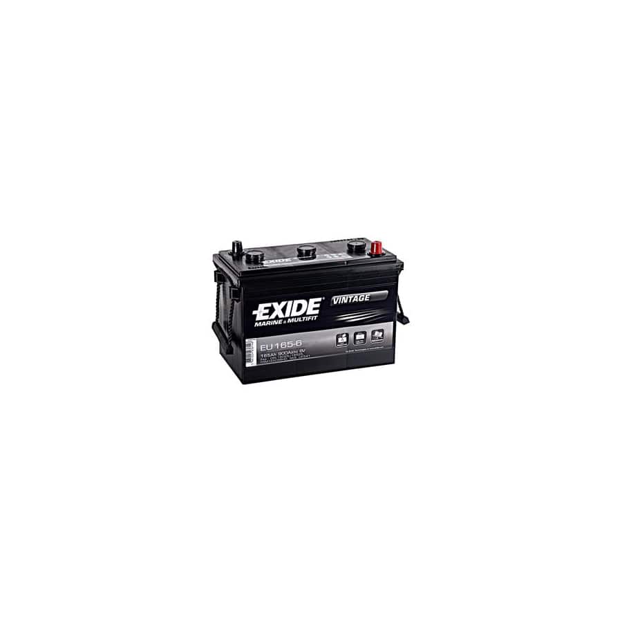 Exide EU165-6 Vintage Marine Leisure Battery | ML Performance UK Car Parts