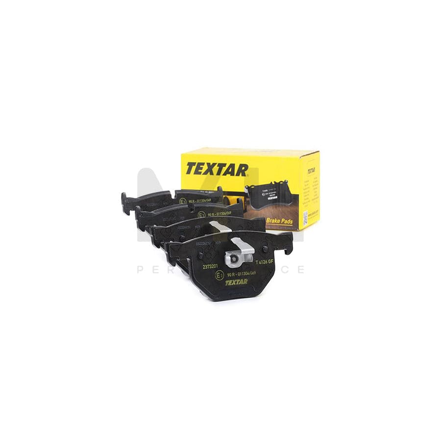 TEXTAR 2373201 Brake pad set prepared for wear indicator
