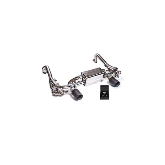Armytrix P82G4-DS38M Valvetronic Exhaust System Porsche 718 Cayman GT4 2019+ with Dual Matte Black 4"