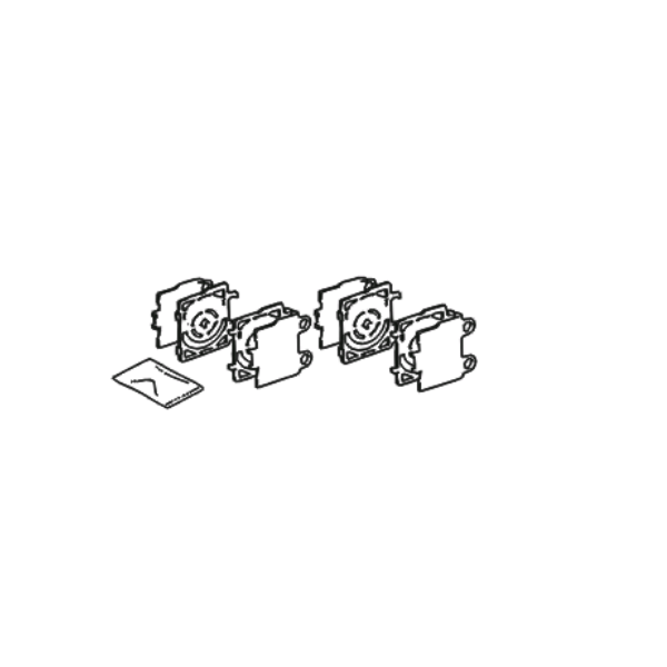 Genuine Lexus 04946-30071 Rear Brake Pad Anti Squeal Shim Kit (Inc. GS, IS & SC430)