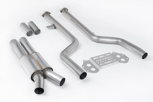 MillTek SSXBM1267 BMW G80 M3 Secondary Cat Bypass - Resonated