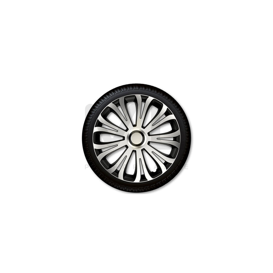 ARGO 16 AVERA SILVER&BLACK Wheel trims 16 Inch Black/Silver