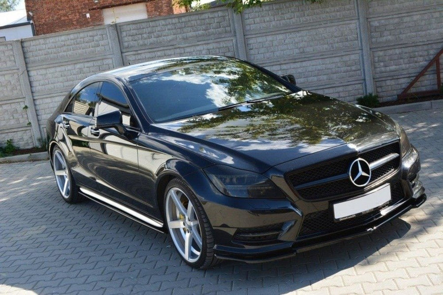 Maxton Design Mercedes Benz CLS-Class C218 AMG-Line Front Splitter