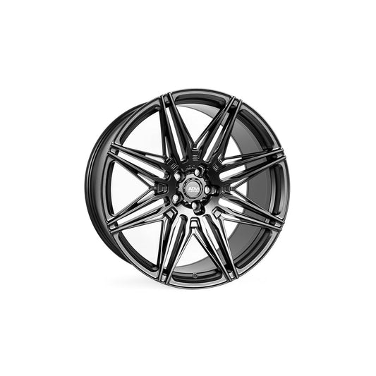 ADV.1 V11229044P30 ADV08 Semi Concave Wheel 22x9.0 5x112 30mm Satin Black Wheel