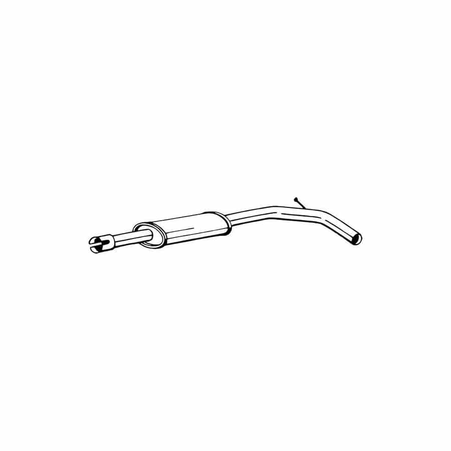 Bosal 200-175 Middle Silencer for Dacia Sandero II