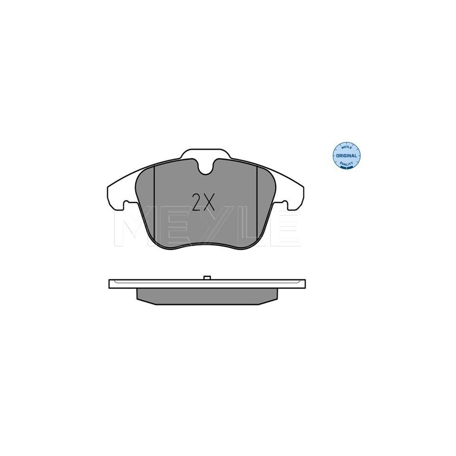 Meyle 025 240 8418 Brake Pad Set