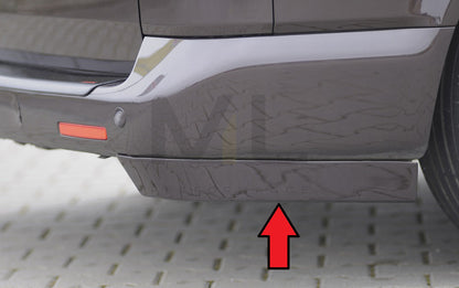 Rieger 00059253 VW T5 Rear Diffuser 7 | ML Performance UK Car Parts