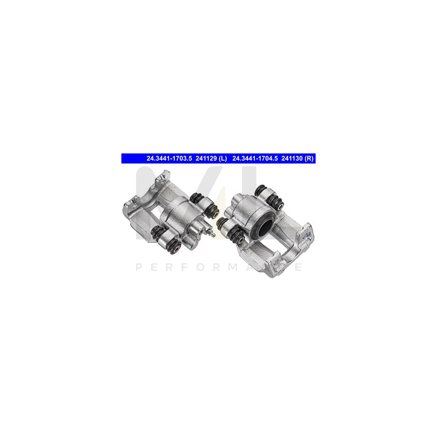ATE 24.3441-1703.5 Brake Caliper suitable for MERCEDES-BENZ ML-Class (W163) without holder