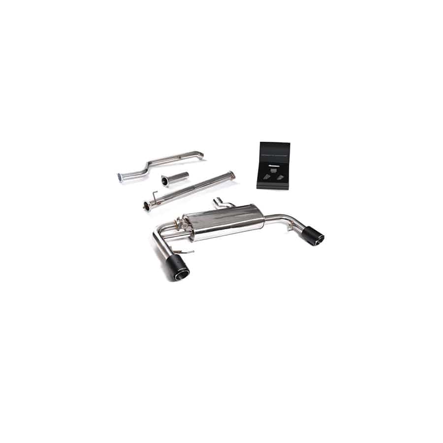 Armytrix BMG02-DC38 Valvetronic Exhaust System BMW X3 xDrive G01 | X4 xDrive G02 Non-OPF 2019+ with Dual Carbon Fiber 4"