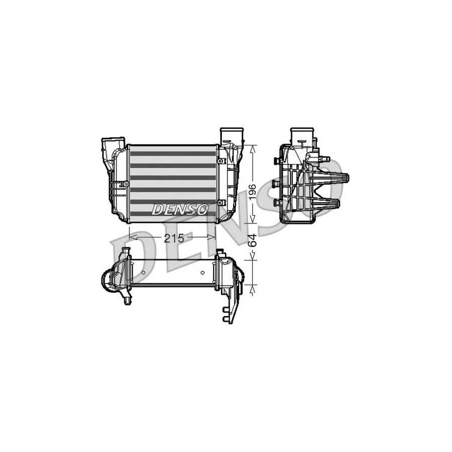 DENSO DIT02002 Intercooler