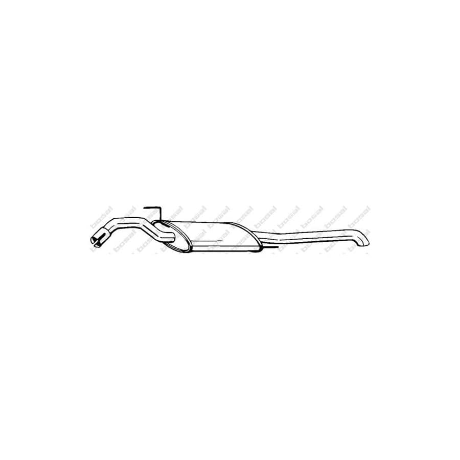 Bosal 279-337 Rear Silencer for VW Passat