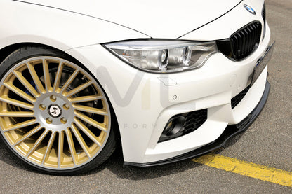Rieger 00088086 BMW 4 Series F32 F33 F36 Front Splitter 3 | ML Performance UK Car Parts