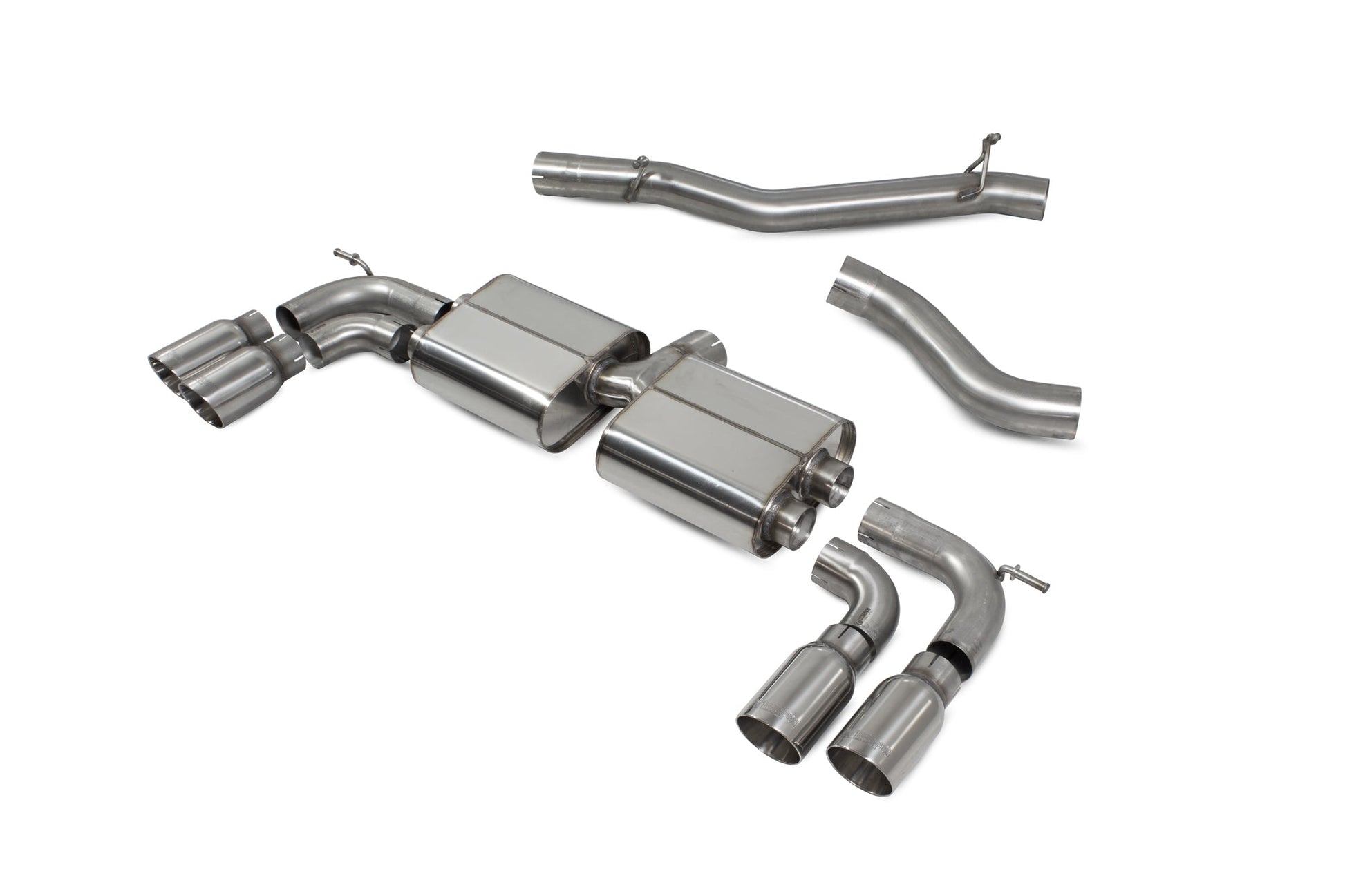 Scorpion SVWS066 VW Golf R MK8 Non-Res Cat/Gpf Back System | ML Performance UK UK