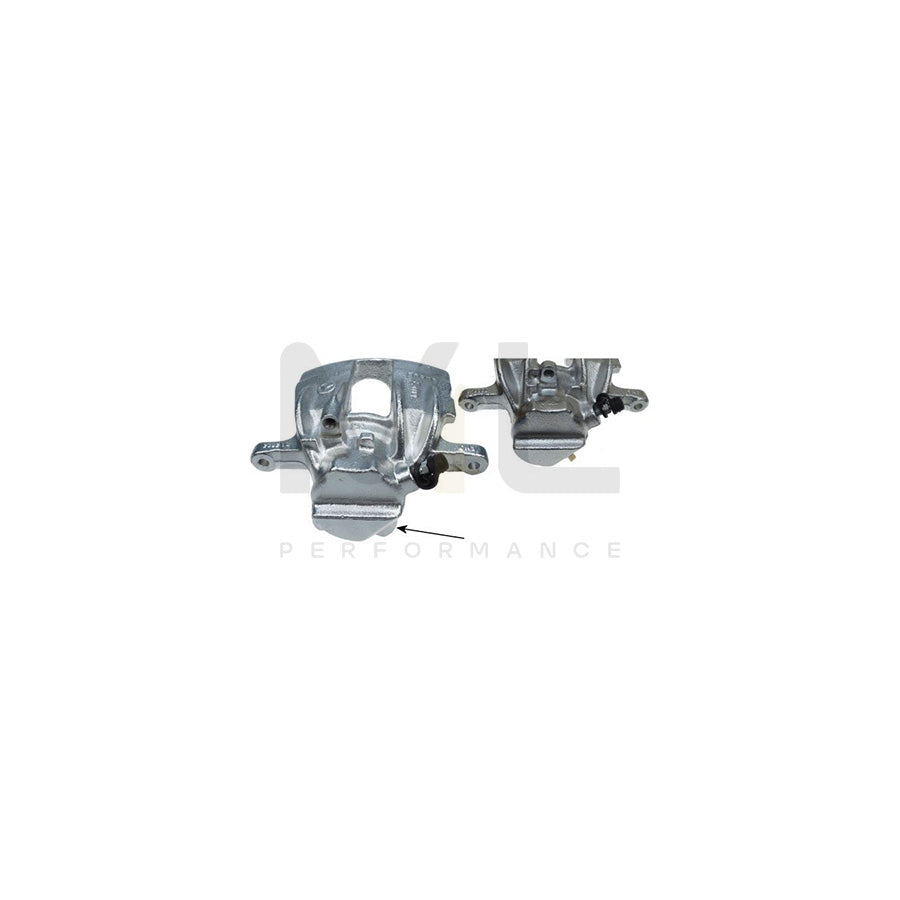 TEXTAR 38072000 Brake Caliper suitable for MERCEDES-BENZ C-Class without holder