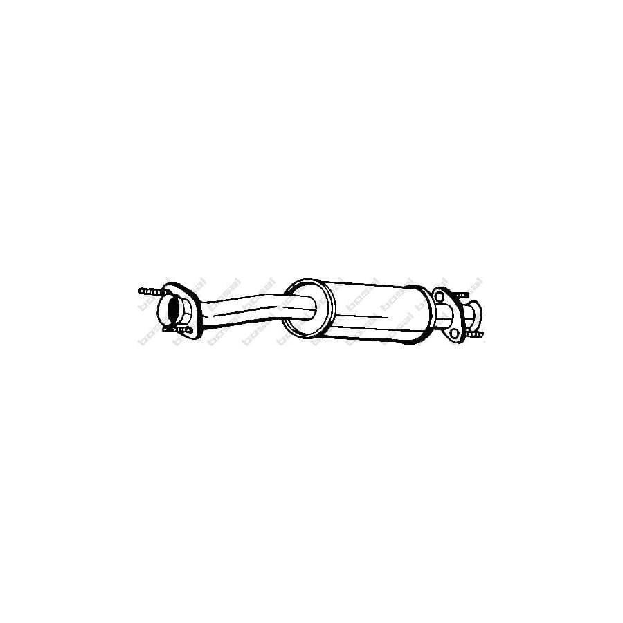 Bosal 215-789 Front Silencer for Saab 9000
