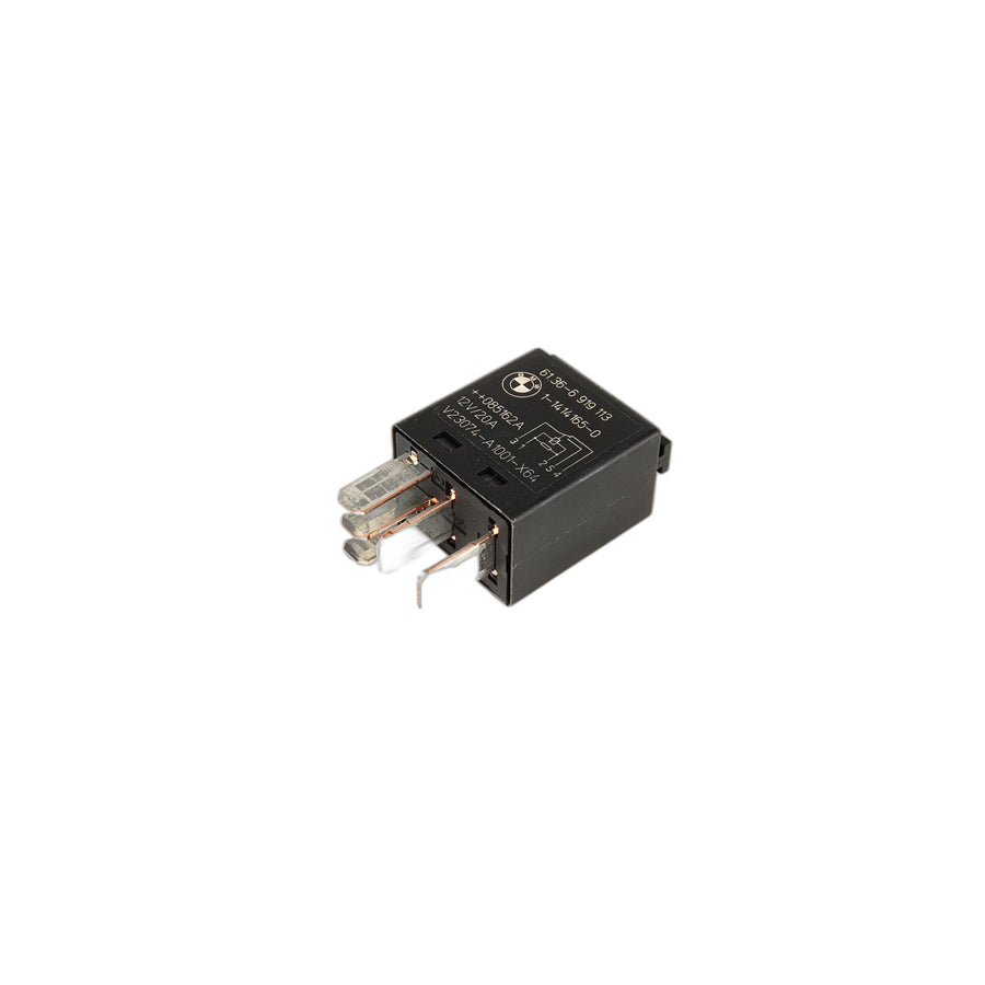 Genuine BMW 61316919113 F01 E93 F25 Relay, Change-Over Contact, Black (Inc. Ghost, X6 50iX & Cooper D ALL4 2.0)