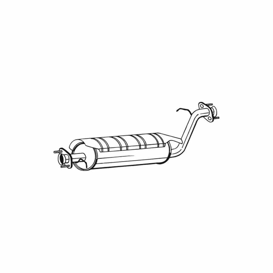 Bosal 211-381 Middle Silencer for Land Rover Range Rover II (P38A)
