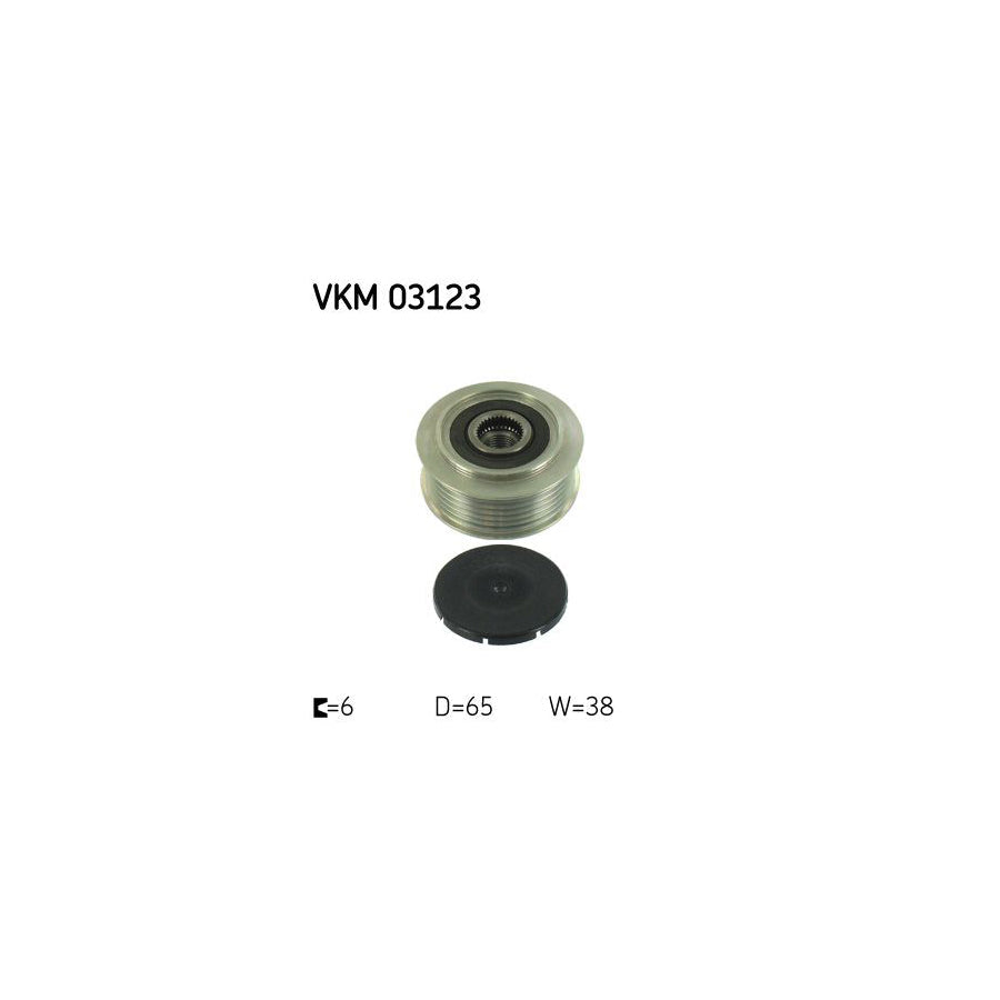 Skf Vkm 03123 Alternator Freewheel Clutch For Audi A6