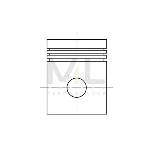 MAHLE ORIGINAL 014 56 02 Piston 69,7 mm | ML Performance Car Parts