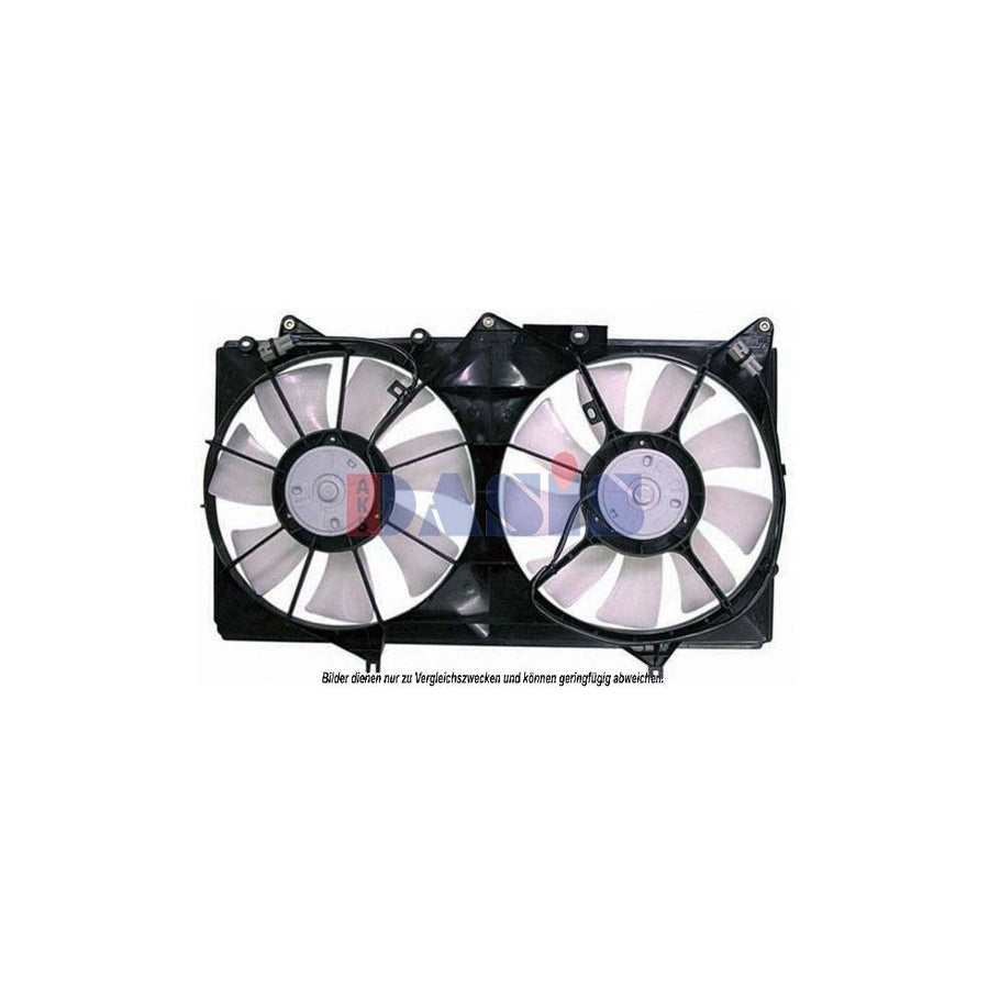 AKS Dasis 218024N Fan, Radiator for Toyota Camry V Saloon (_V3_)