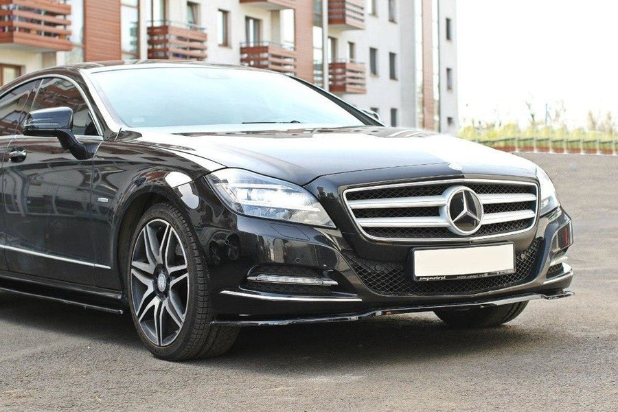 Maxton Design Mercedes Benz CLS-Class C218 Front Splitter V.1