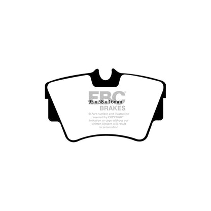 EBC PD40K1910 VW Caravelle Ultimax Pad & Plain Disc Kit - Girling/TRW Caliper 3 | ML Performance UK Car Parts