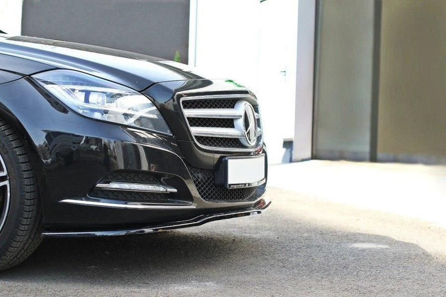 Maxton Design Mercedes Benz CLS-Class C218 Front Splitter V.1