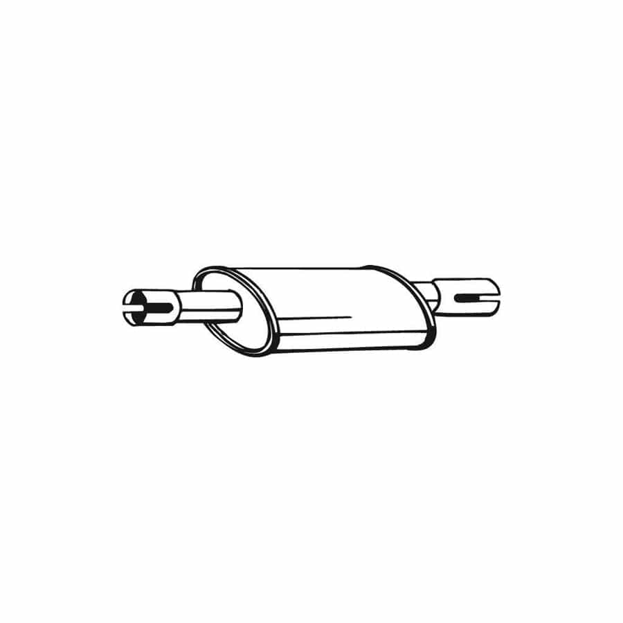 Bosal 228-251 Middle Silencer for Toyota Corolla
